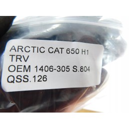 Frame step footrest arctic cat 650 h1 trv oem 1406 305