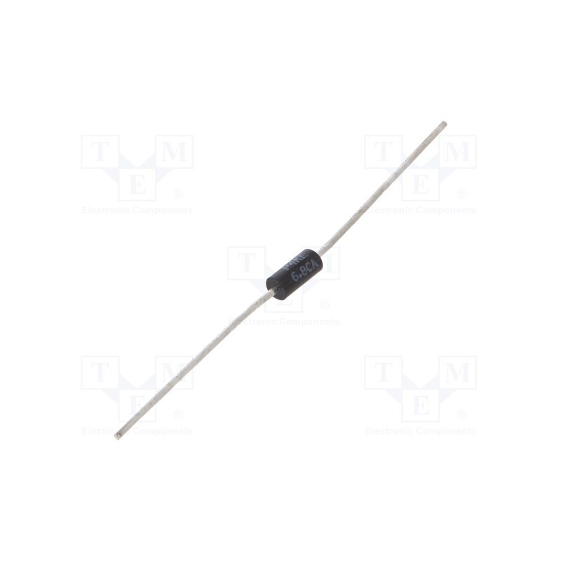 5 pcs x DIOTEC SEMICONDUCTOR - P4KE6.8CA - Diode: TVS, 6.8V, 40A, bidirectional, ±5%, DO15, 400W,