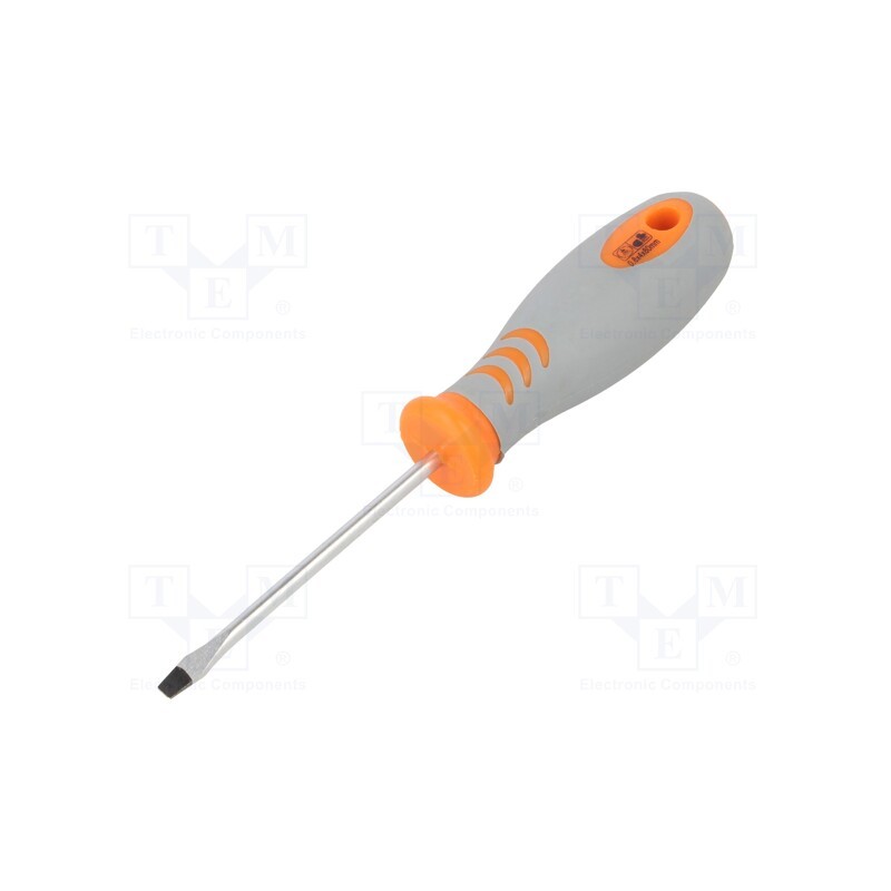 1 pcs x PG TOOLS - PGT002 - Screwdriver, slot, SL 4, 80mm