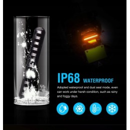 Dynamic waterproof LED turn signals, 2 pcs