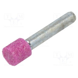 1 pcs x PG PROFESSIONAL - MA.014 - Grindingstone, Ø: 10mm, Ø: 6mm, Tip mat: aluminium oxide