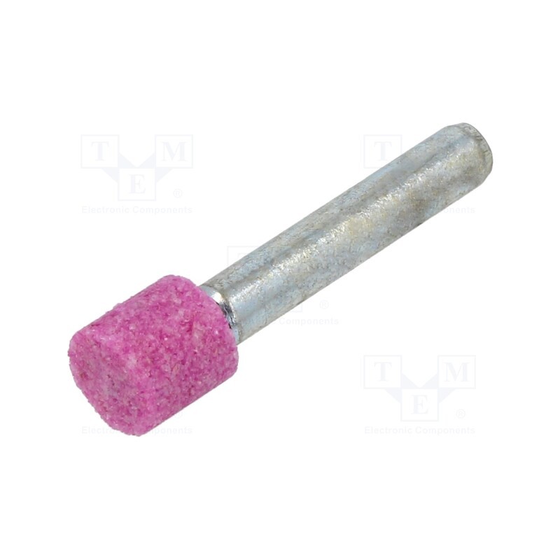 1 pcs x PG PROFESSIONAL - MA.014 - Grindingstone, Ø: 10mm, Ø: 6mm, Tip mat: aluminium oxide