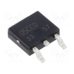 1 pcs x ROHM SEMICONDUCTOR - BA05CC0FP-E2 - IC: voltage regulator, LDO,linear,fixed, 5V, 1A, TO252-3, SMD, ±2%
