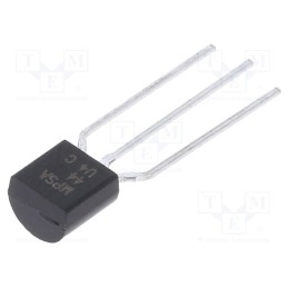 10 pcs x DIOTEC SEMICONDUCTOR - MPSA44 - Transistor: NPN, bipolar, 400V, 0.3A, 625mW, TO92