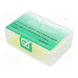 5 pcs x FISNAR - 8001117 - Needle: steel, 0.5', Size: 32, straight, 0.1mm, Mounting: Luer Lock