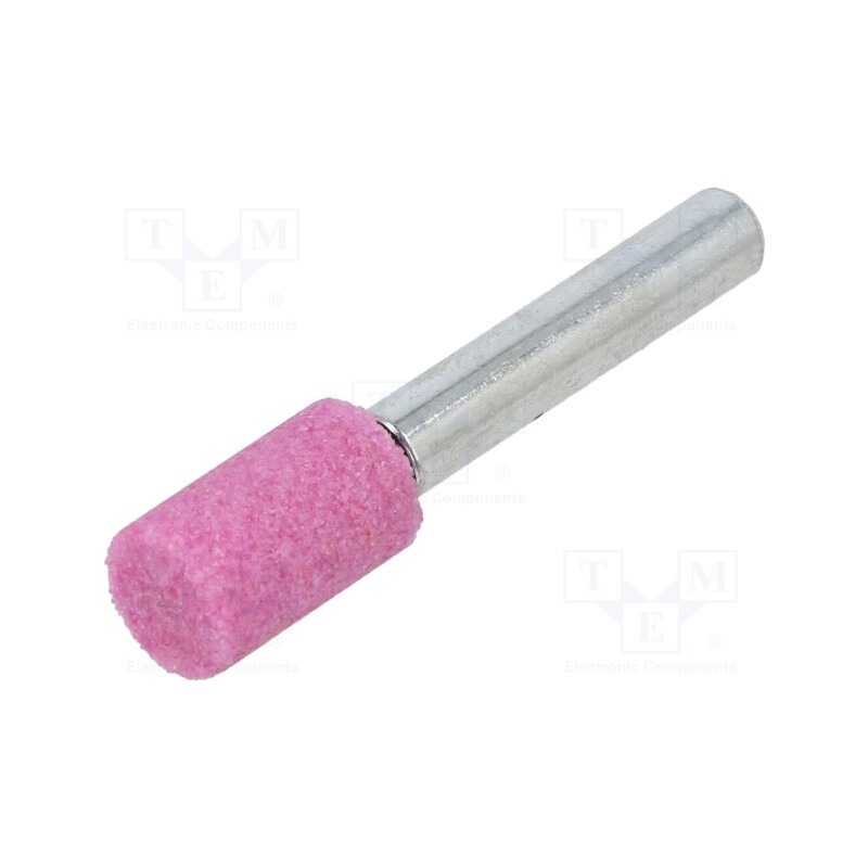 1 pcs x PG PROFESSIONAL - MA.015 - Grindingstone, Ø: 10mm, Ø: 6mm, Tip mat: aluminium oxide