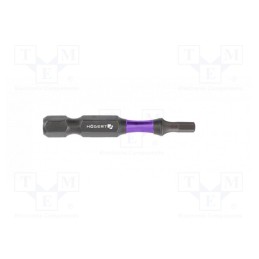 1 pcg x Hu00d6GERT TECHNIK - HT1S175 - Screwdriver bit, hex key, HEX 3mm, Overall len: 50mm, 2pcs.