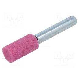 1 pcs x PG PROFESSIONAL - MA.016 - Grindingstone, Ø: 10mm, Ø: 6mm, Tip mat: aluminium oxide