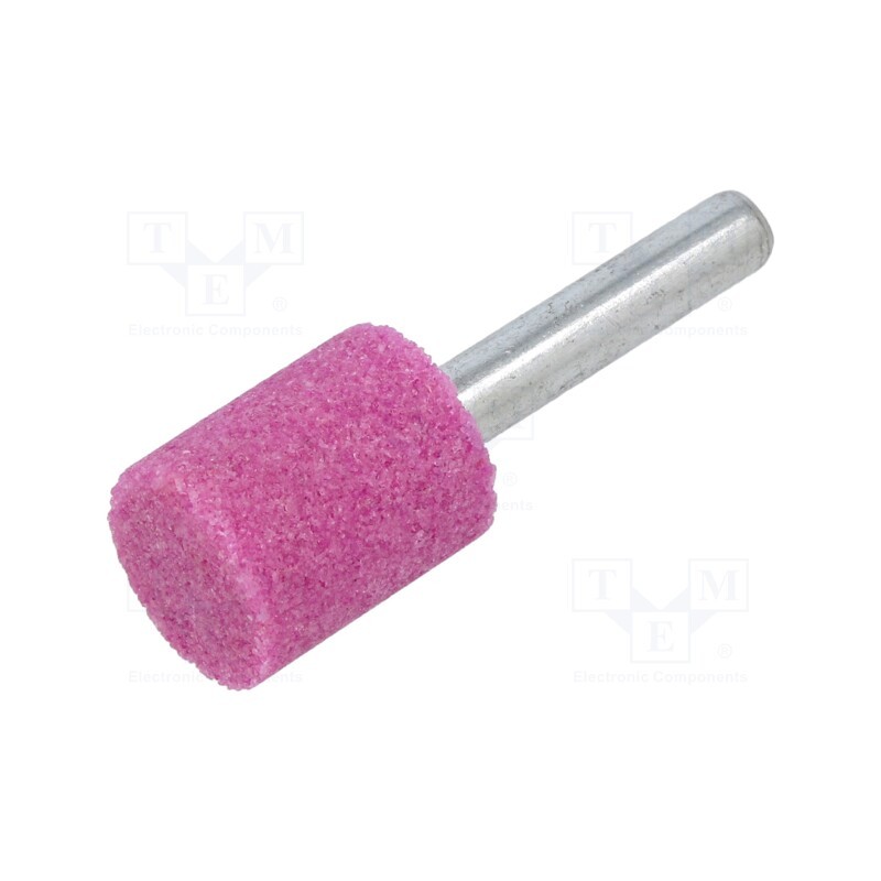 1 pcs x PG PROFESSIONAL - MA.022 - Grindingstone, Ø: 15mm, Ø: 6mm, Tip mat: aluminium oxide