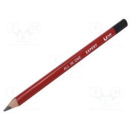1 pcs x EXPERT - 8151012 - Pencil, 180mm, Application: carpentry works