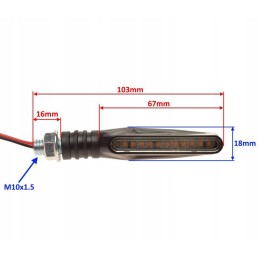 LED turn signals, smoked lenses, e32 quad atv 2x