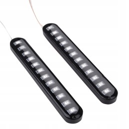 LED strip strips, floating quad turn signals