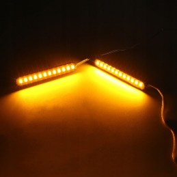 LED strip strips, floating quad turn signals
