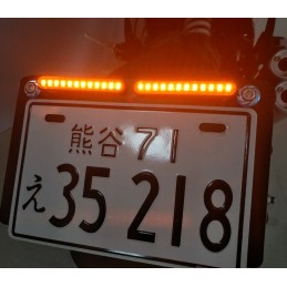 LED strip strips, floating quad turn signals