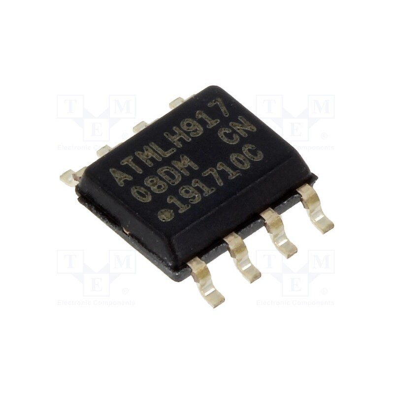 3 pcs x MICROCHIP TECHNOLOGY - AT24C08D-SSHM-B - IC: EEPROM memory, 8kbEEPROM, 2-wire,I2C, 1024x8bit, 1.7÷3.6V