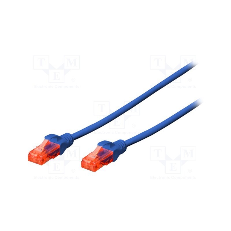 1 pcs x DIGITUS - DK-1617-020/B - Patch cord, U/UTP, 6, stranded, Cu, LSZH, blue, 2m, 26AWG