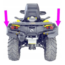 Canam Outlander 1000 850 800 fender flares