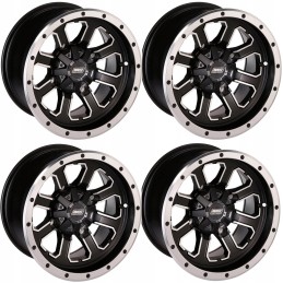Set of moose rims 14x7 4 110 4 3 yamaha kodiak