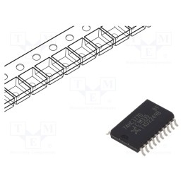 1 pcs x NEXPERIA - 74HC377D,653 - IC: digital, D flip-flop, Ch: 8, CMOS, SMD, SO20, , HC