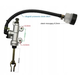 Foot brake pump rear quad atv 200 250 bashan cross