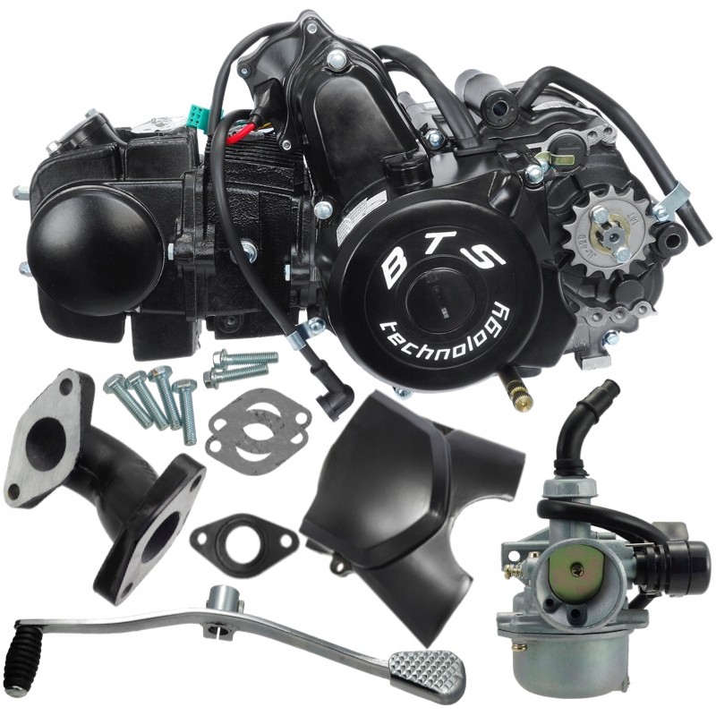 Engine 1 1 atv quad 125 kxd bombardier eagle force