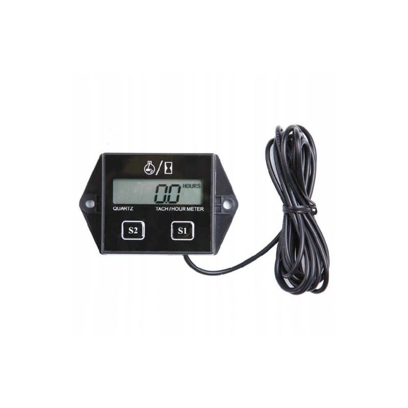 Motorcycle engine operating time counter