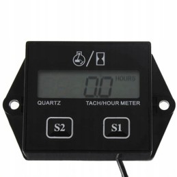 Motorcycle engine operating time counter