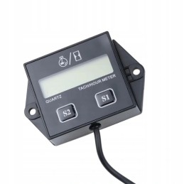 Motorcycle engine operating time counter
