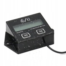 Motorcycle engine operating time counter