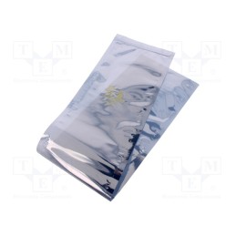 5 pcs x DESCO EUROPE - 300630 - Protection bag, ESD, L: 762mm, W: 152mm, Thk: 71um, &lt,100GΩ