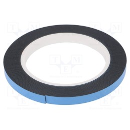 1 rol x - 4234 PIANKOWA 0,8 MM 9MM-5M - Tape: fixing, W: 9mm, L: 5m, Thk: 0.8mm, two-sided adhesive, acrylic