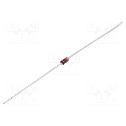 25 pcs x DC COMPONENTS - BZX55C6V8 - Diode: Zener, 0.5W, 6.8V, , DO35, single diode, Ufmax: 1V