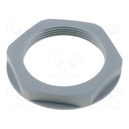 1 pcs x LAPP - 53119050 - Nut, M40, polyamide, UL94V-2, 50mm, grey, -20÷100°C, Thread: metric