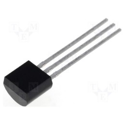 5 pcs x ONSEMI - BC640TA - Transistor: PNP, bipolar, 100V, 1A, 0.8W, TO92