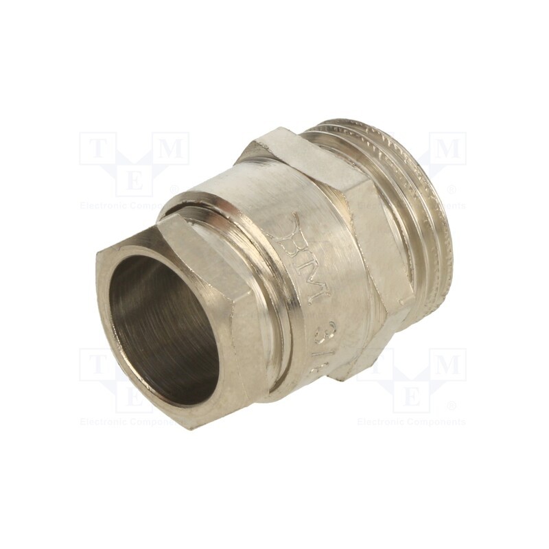 1 pcs x BM GROUP - BM2451 - Cable gland, G3/8', IP54, brass, 8÷10mm