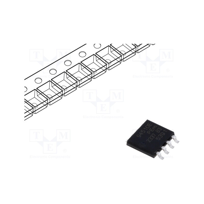 1 pcs x NEXPERIA - BUK9K45-100E,115 - Transistor: N-MOSFET x2, unipolar, 100V, 15A, Idm: 83A, 53W