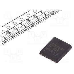 1 pcs x TEXAS INSTRUMENTS - CSD18534Q5AT - Transistor: N-MOSFET, unipolar, 60V, 50A, 77W, VSONP8, 5x6mm