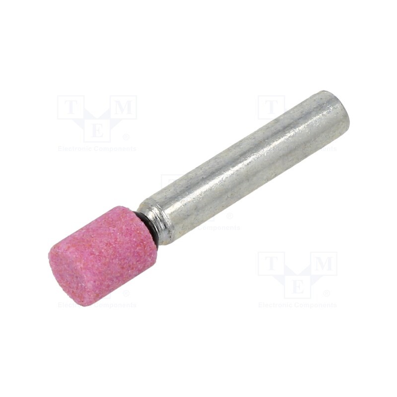 1 pcs x PG PROFESSIONAL - MA.013 - Grindingstone, Ø: 8mm, Ø: 6mm, Tip mat: aluminium oxide