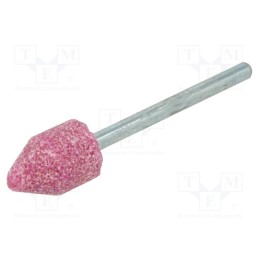 1 pcs x PG PROFESSIONAL - MB.001 - Grindingstone, Ø: 10mm, Ø: 3mm, Tip mat: aluminium oxide