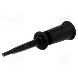 1 pcs x SCI - - - Clip-on probe, hook type, 3A, 60VDC, black, Grip capac: max.1.3mm