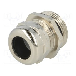 1 pcs x BM GROUP - 2525 - Cable gland, M25, 1.5, IP68, brass, Body plating: nickel