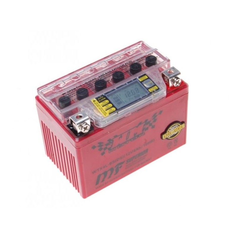 Gel scooter battery 12v 4ah charger