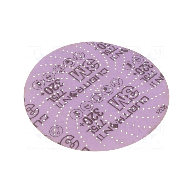 5 pcs x 3M - 775L P320 150MM CUBITRON II - Wheel, 150mm, Granularity: 320, with holes, CUBITRON II