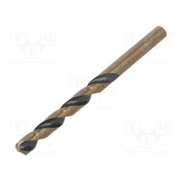 5 pcs x PROLINE - 79075 - Drill bit, for metal, Ø: 7.5mm, Features: grind blade