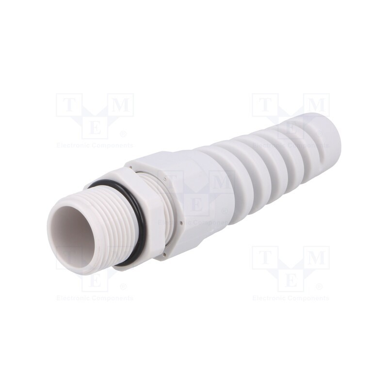 1 pcs x BM GROUP - BM4920S - Cable gland, with strain relief, M20, 1.5, IP68, polyamide, grey