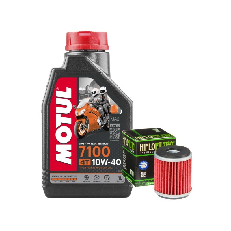 Oil motul hf141 yamaha wr125x wr125r 09 16