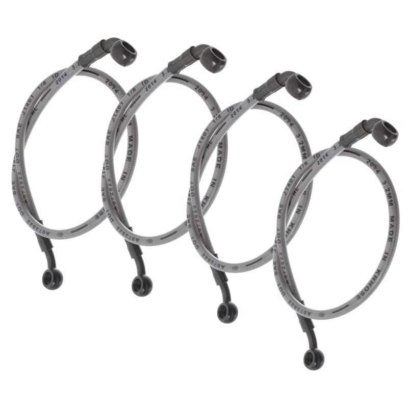 Quad atv 200 steel braided brake cable