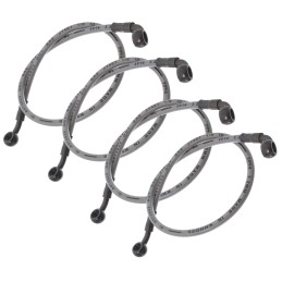 Quad atv 200 steel braided brake cable