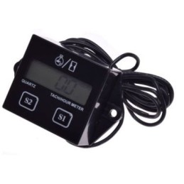 Hour counter with tachometer function