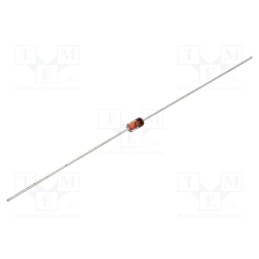 25 pcs x DC COMPONENTS - BZX55C27 - Diode: Zener, 0.5W, 27V, , DO35, single diode, Ufmax: 1V